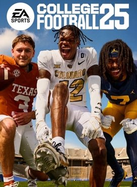 EA Sports College Football 25 cover